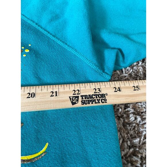 Vintage HOMETOWN SOUTHERN SWEATS Women Crew Neck Sweatshirt XL - Picture 7 of 8